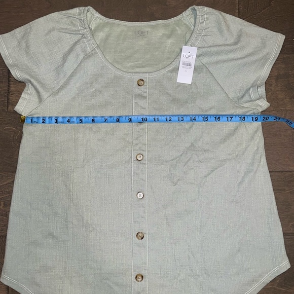 BNWT Green Loft Blouse - Picture 5 of 6